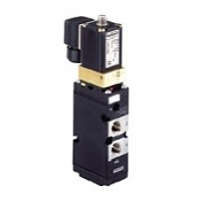 5/2 and 3/2-way Solenoid Valve  for pneumatics, servo-assisted    